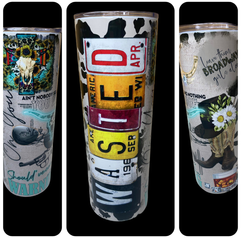 A8412 - WASTED 600ml Stainless Steel Insulated Tumbler