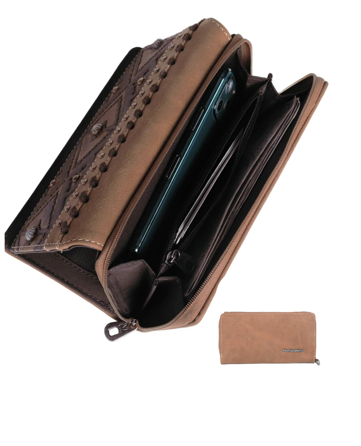 MW1064W010 - Montana West Aztec Collection Wallet