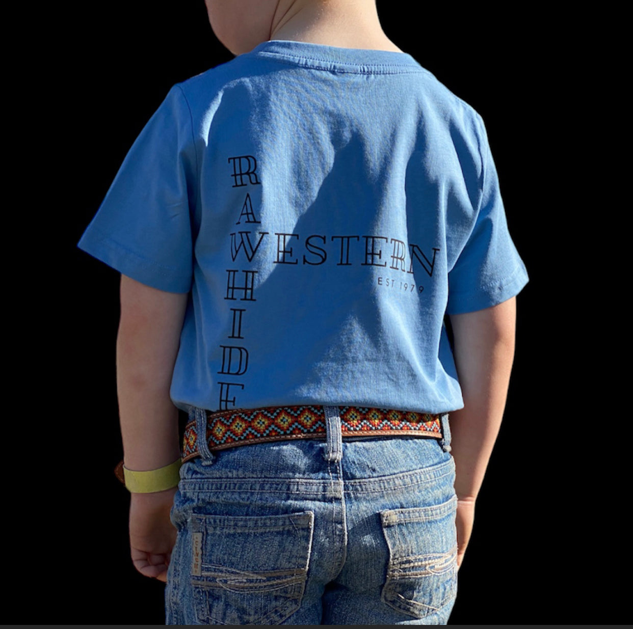 P4130 - Rawhide Kids Blue Tee
