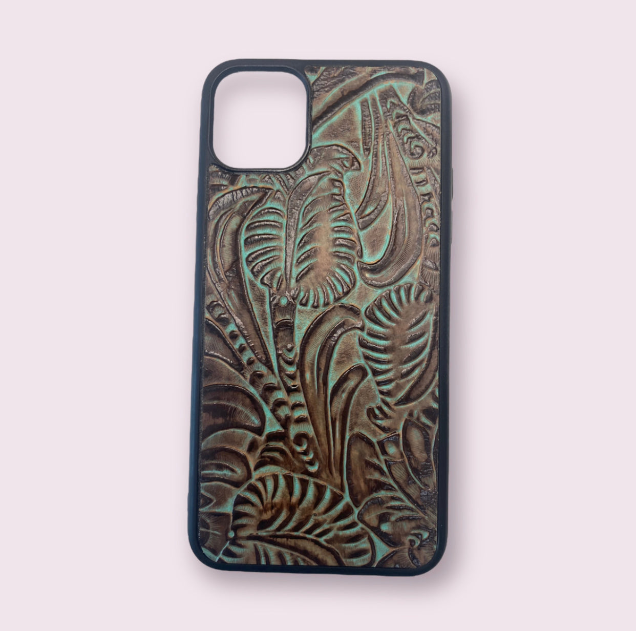 A8353 - IPhone 12 Pro Tooled Leather Case