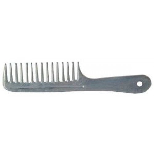 130099 - Mane Comb Aluminium With Handle