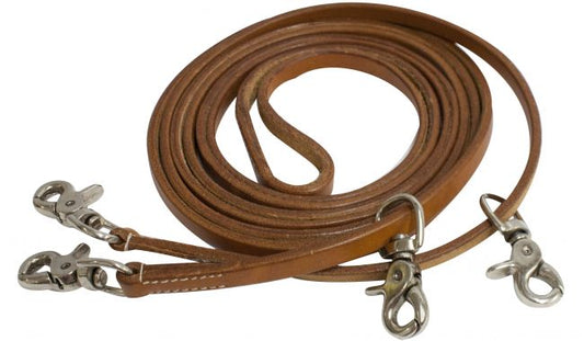 19070 - 11 ft Argentina Leather Draw Reins