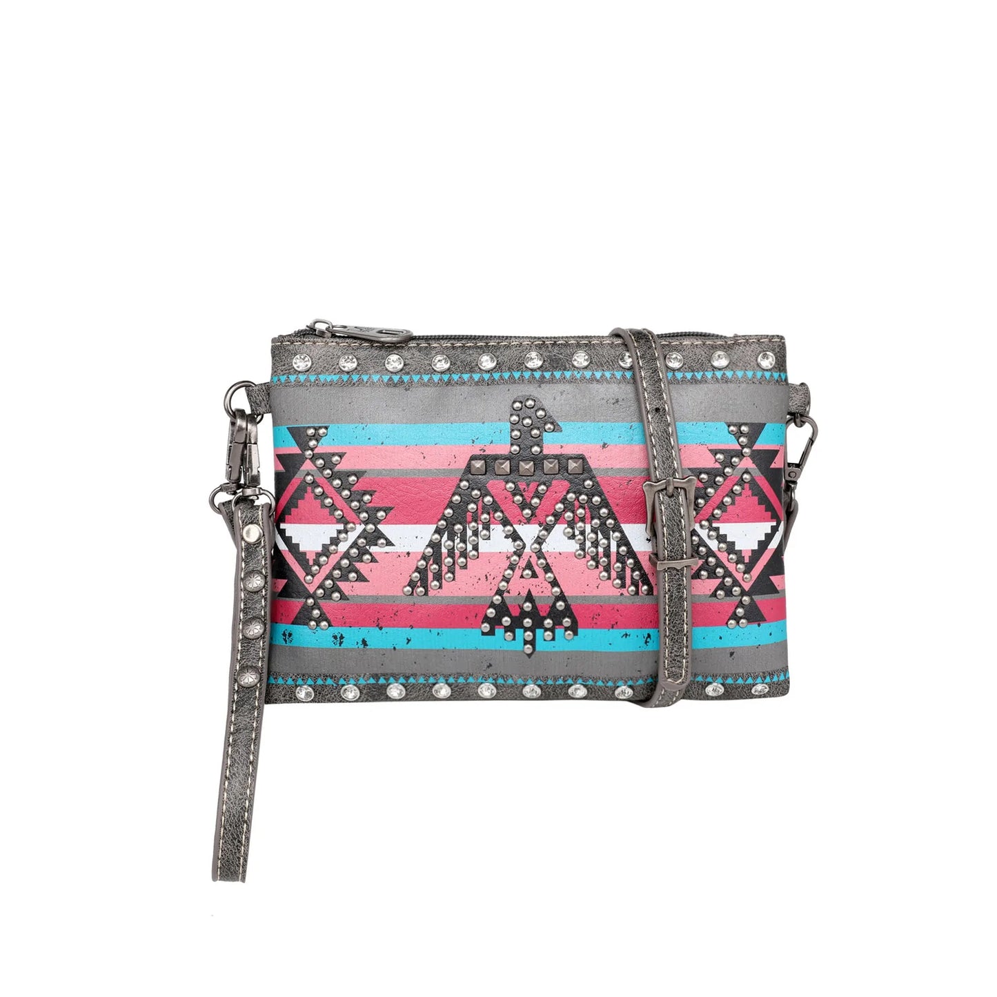 MW1129181 - Montana West Aztec Collection Clutch/Crossbody