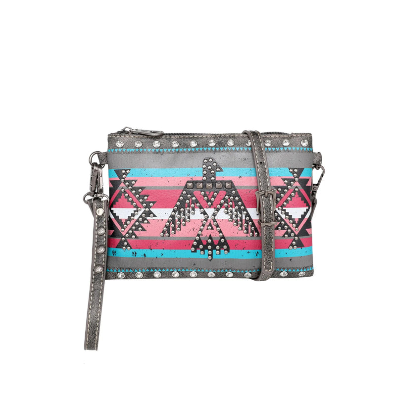 MW1129181 - Montana West Aztec Collection Clutch/Crossbody