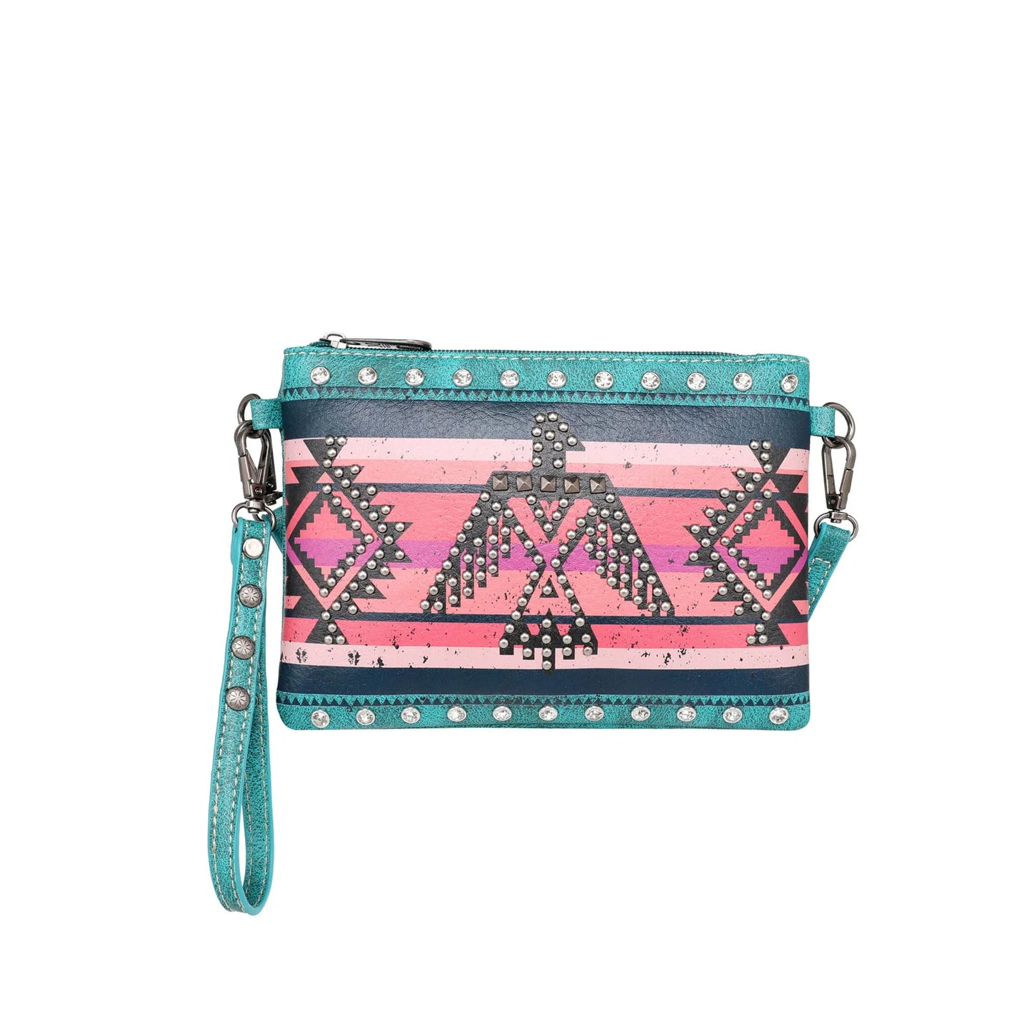 MW1129181 - Montana West Aztec Collection Clutch/Crossbody