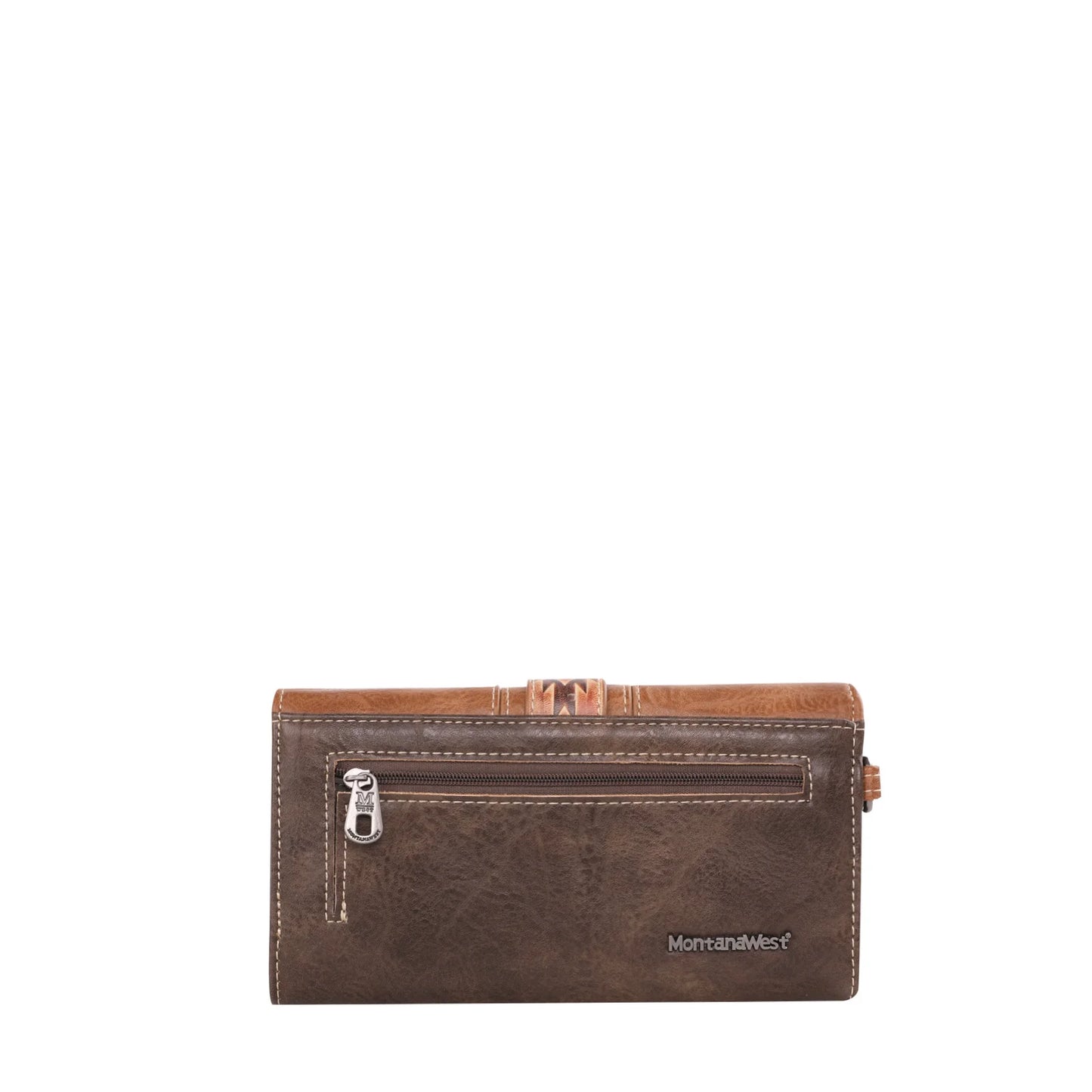 MW1134W018 - Montana West Aztec Tooled Collection Wallet