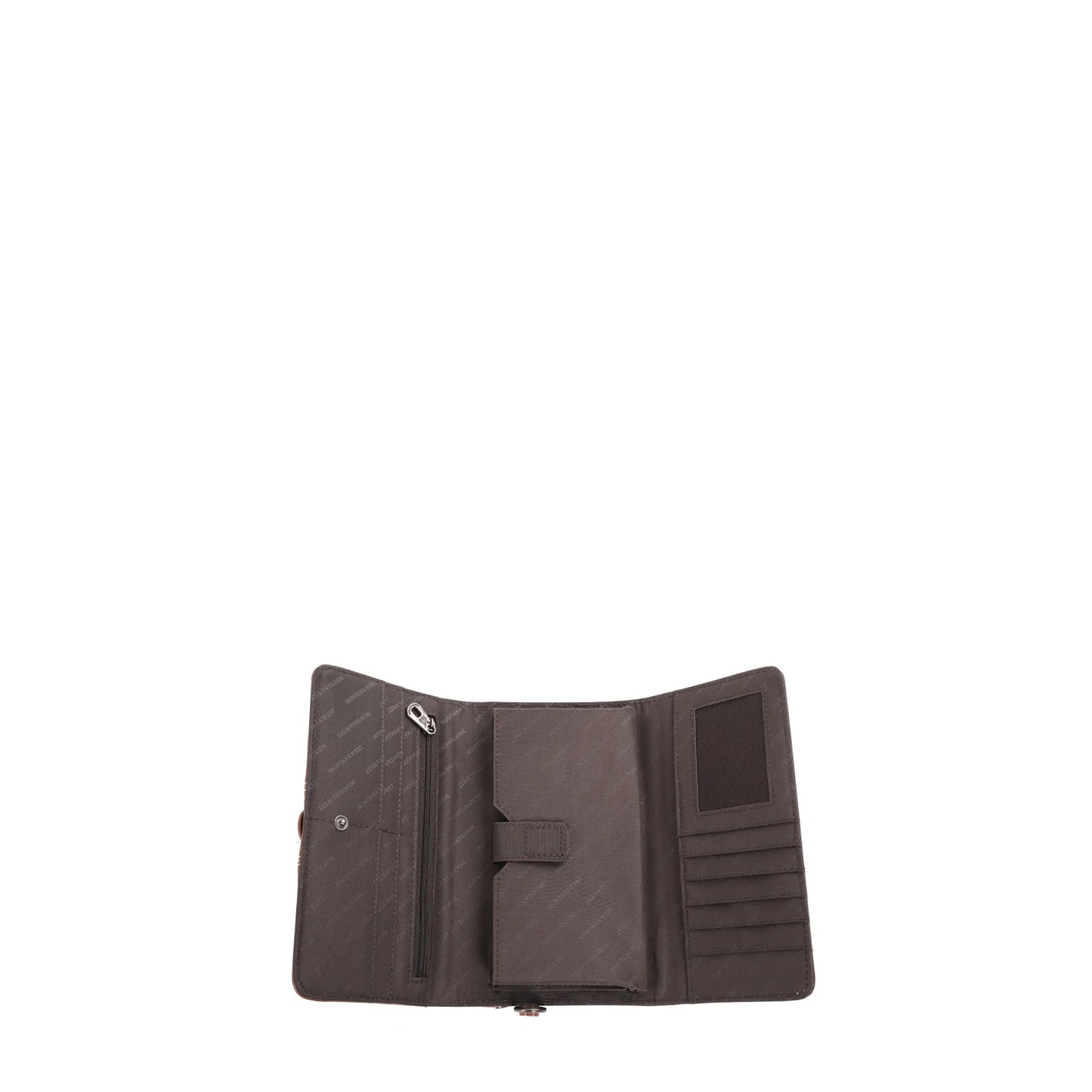 MW1134W018 - Montana West Aztec Tooled Collection Wallet