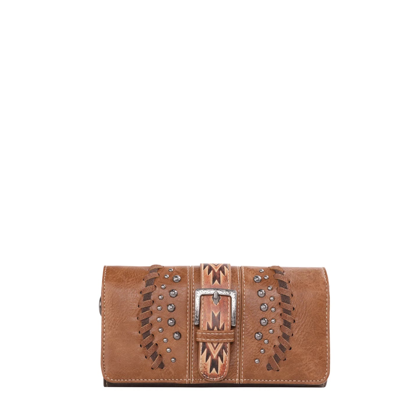 MW1134W018 - Montana West Aztec Tooled Collection Wallet