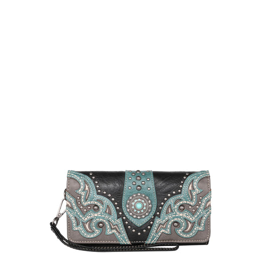 MW1144W018 - Montana West Cut-out Collection Wallet