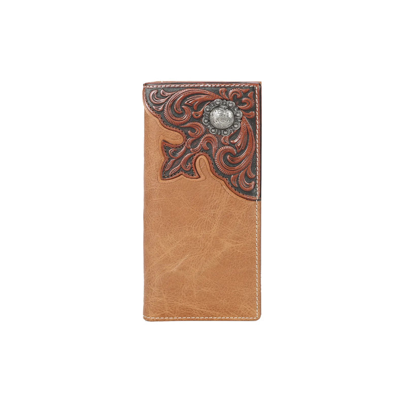 MWLW009 - Genuine Tooled Leather Collection Men's Wallet