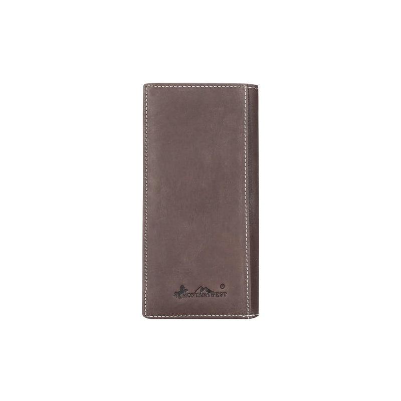 MWLW009 - Genuine Tooled Leather Collection Men's Wallet