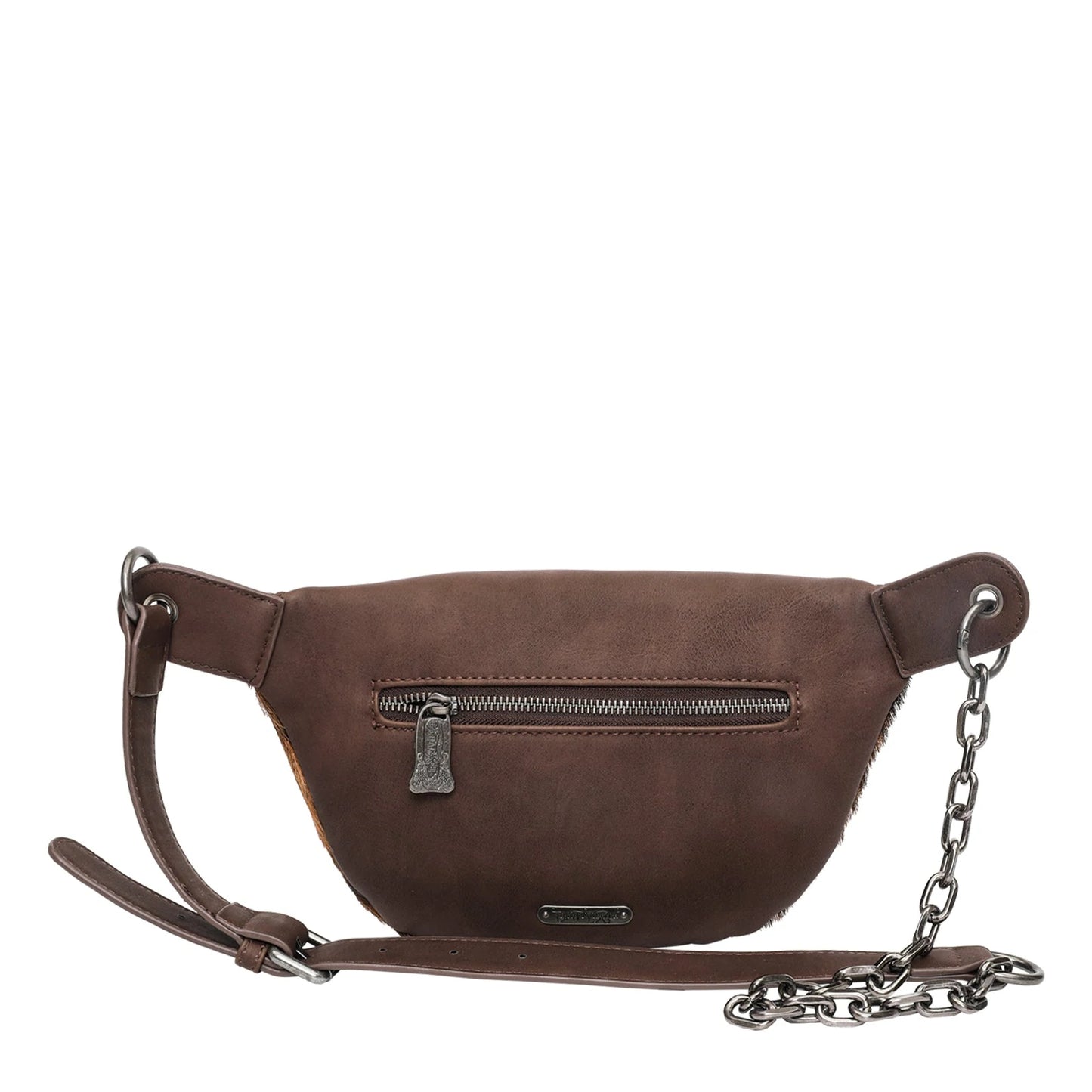 TR133194 - Trinity Ranch Hair On Cowhide Collection Belt Bag