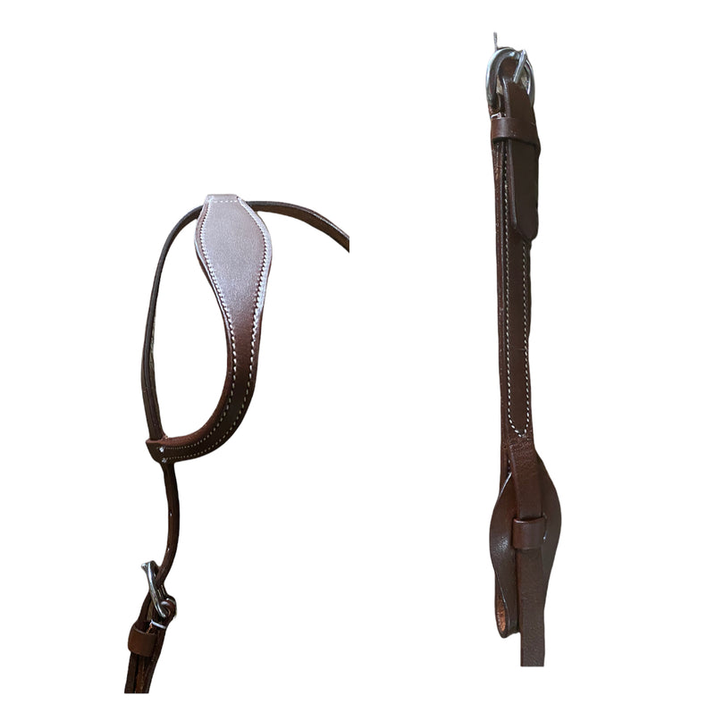 T5405 - Shaped One Ear Bridle Quick Change Ends