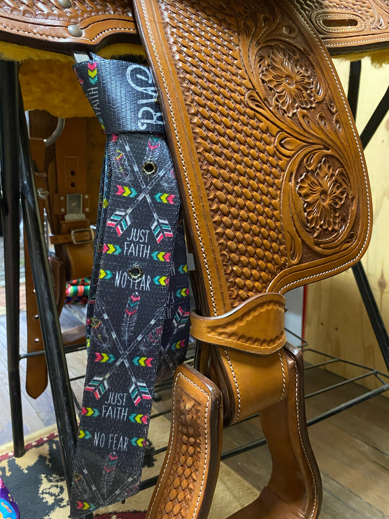 T5206  - Rawhide NO Fear Just Faith Latigo Set - Rawhide Western Wear 