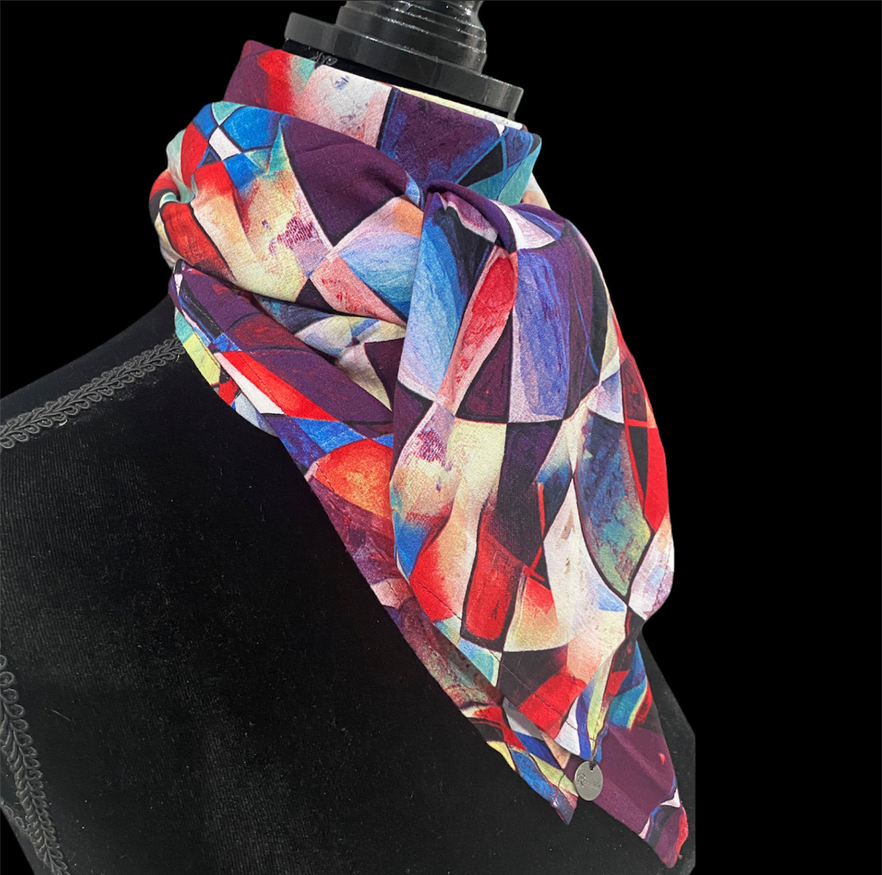 A8010 - Picasso Rawhide Wild Rag Cowboy Scarf