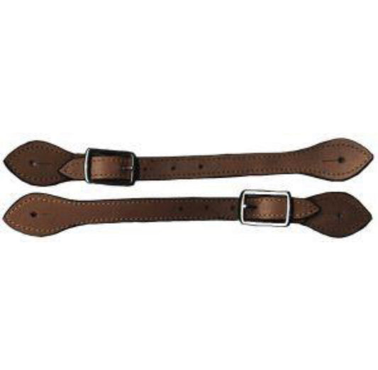 080111 -  Spur Strap Brown With Stitching - Rawhide Western Wear 