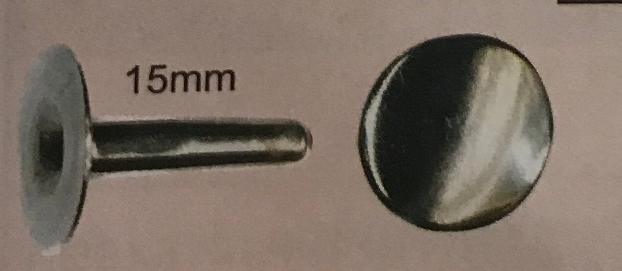 Tubular Rivets 10pk - Rawhide Western Wear 