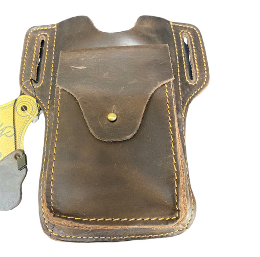A7997 - Brown Leather Belt Phone Cases