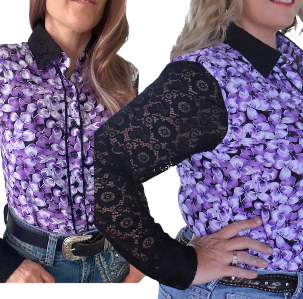 L1400 - Geri Ladies Western Shirt