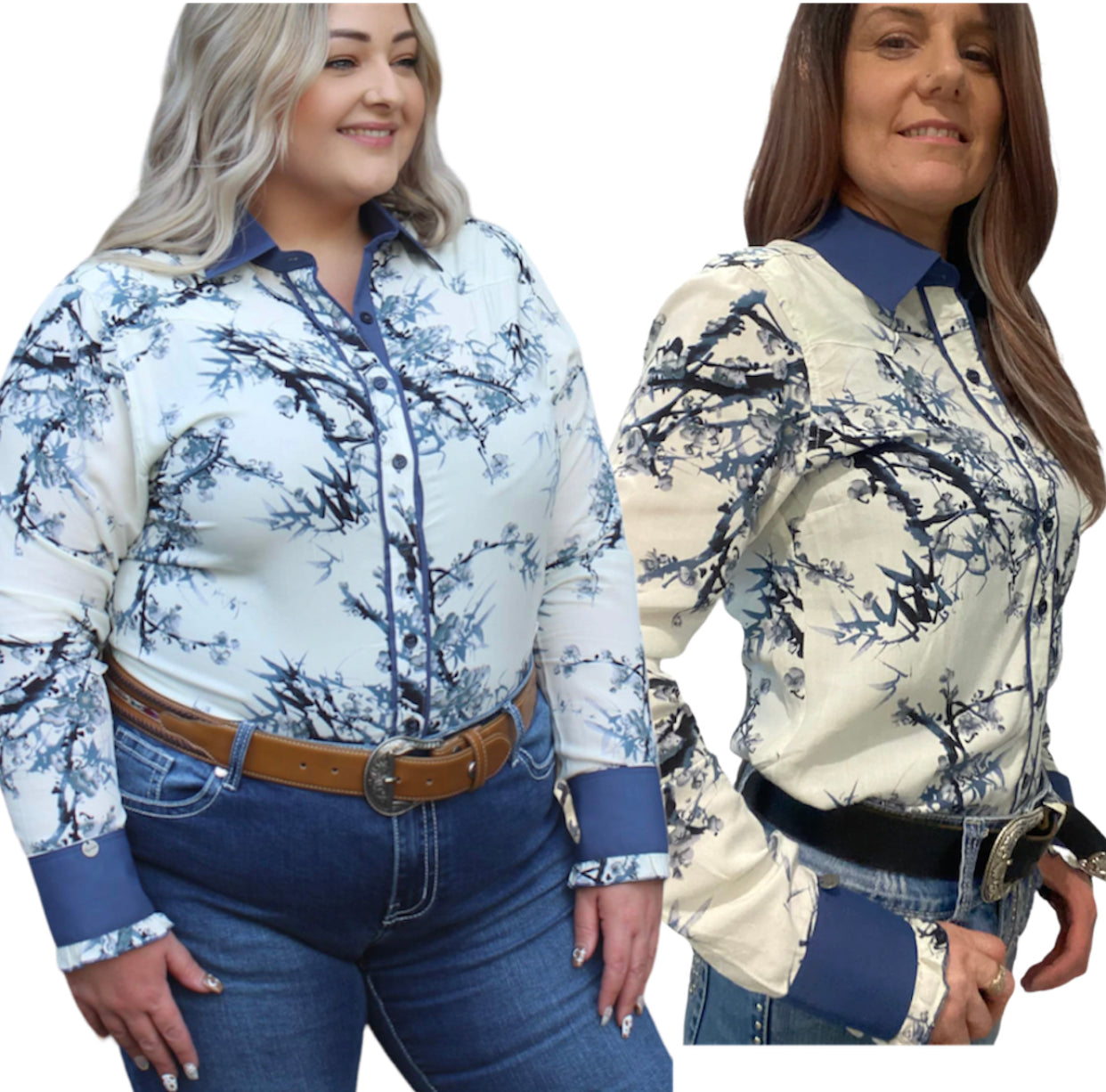 L1443 - Annora Ladies Western Shirt