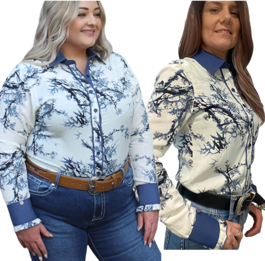 L1443 - Annora Ladies Western Shirt