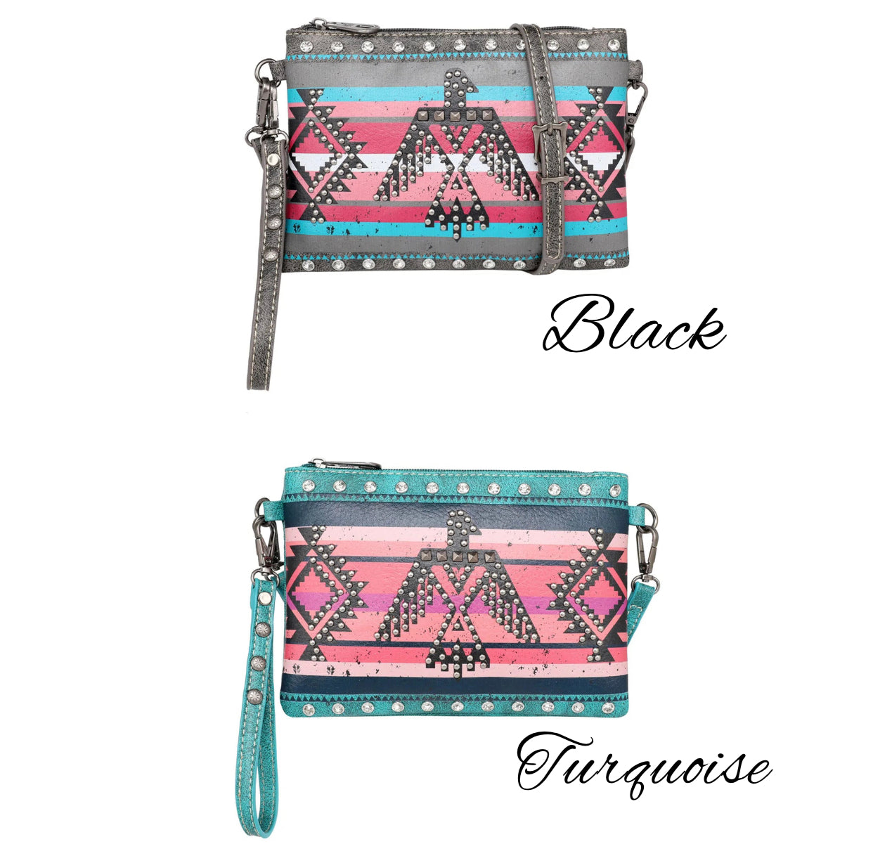 MW1129181 - Montana West Aztec Collection Clutch/Crossbody