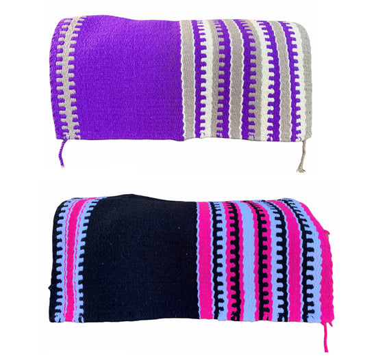 Patterned Cashmalon Saddle Pad - Rawhide Western Wear 
