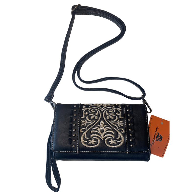 AB216 - American Bling Clutch / Crossbody Bag