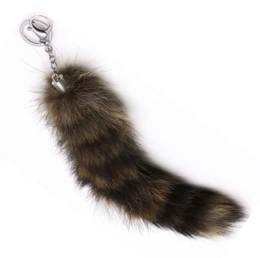 A8091   - Fux Raccoon Keychain