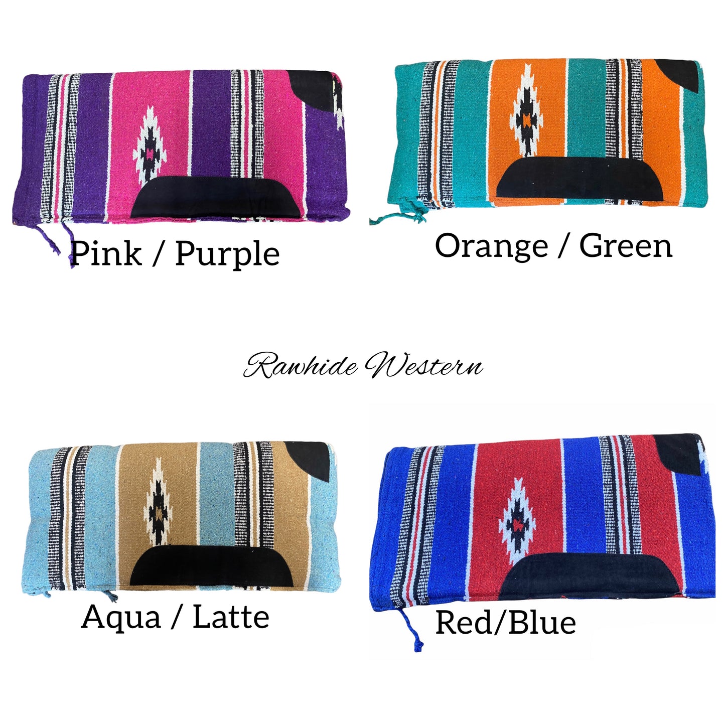 093639  - Navajo Removable Saddle Pad - Rawhide Western Wear 