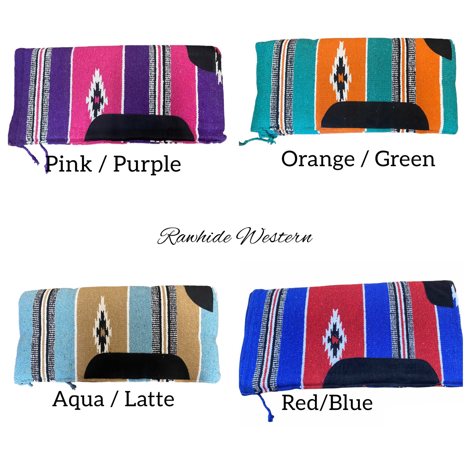 093639  - Navajo Removable Saddle Pad - Rawhide Western Wear 