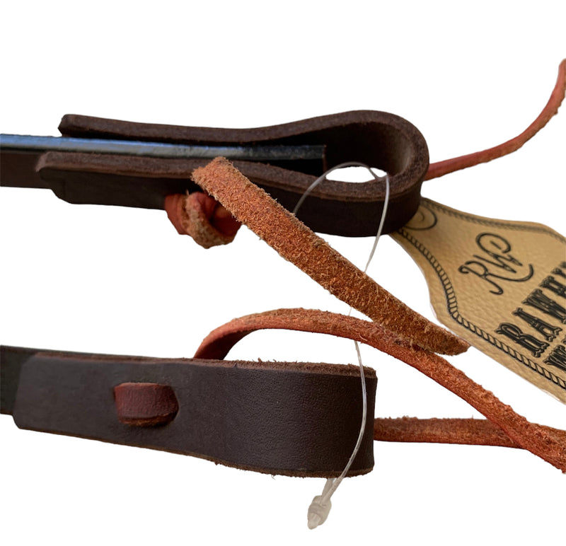 T5017 - 1/2" Aust Made Leather Split Reins