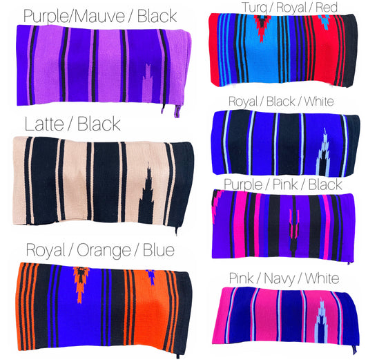 090021  - Wool Blend Navajo Saddle Pad - Rawhide Western Wear 