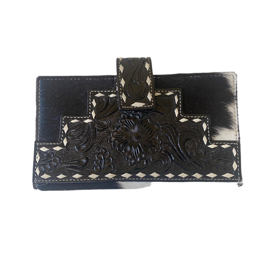 A8231 - Hide 100% Real Leather & Backstitch Wallet