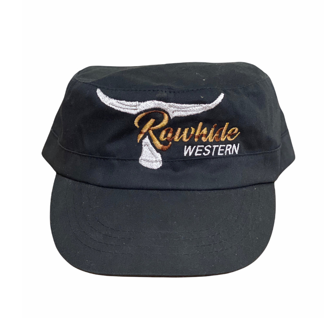 P4075  -Cadet Trucker Rawhide Cap