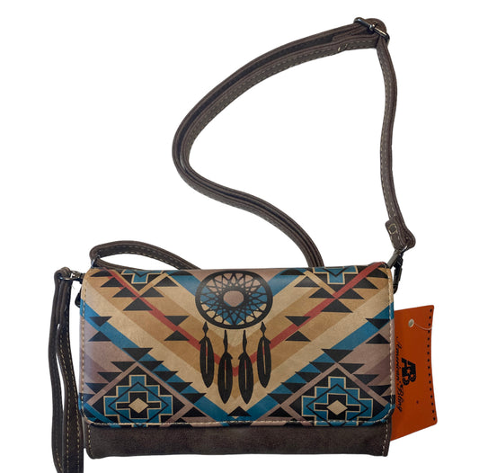 AB224 - American Bling Clutch / Crossbody Bag