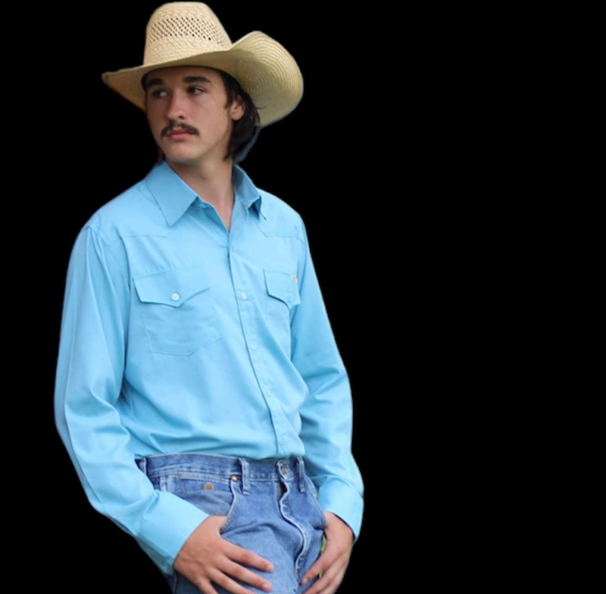 M3033 - Barrett Rawhide Western Mens Arena Shirt