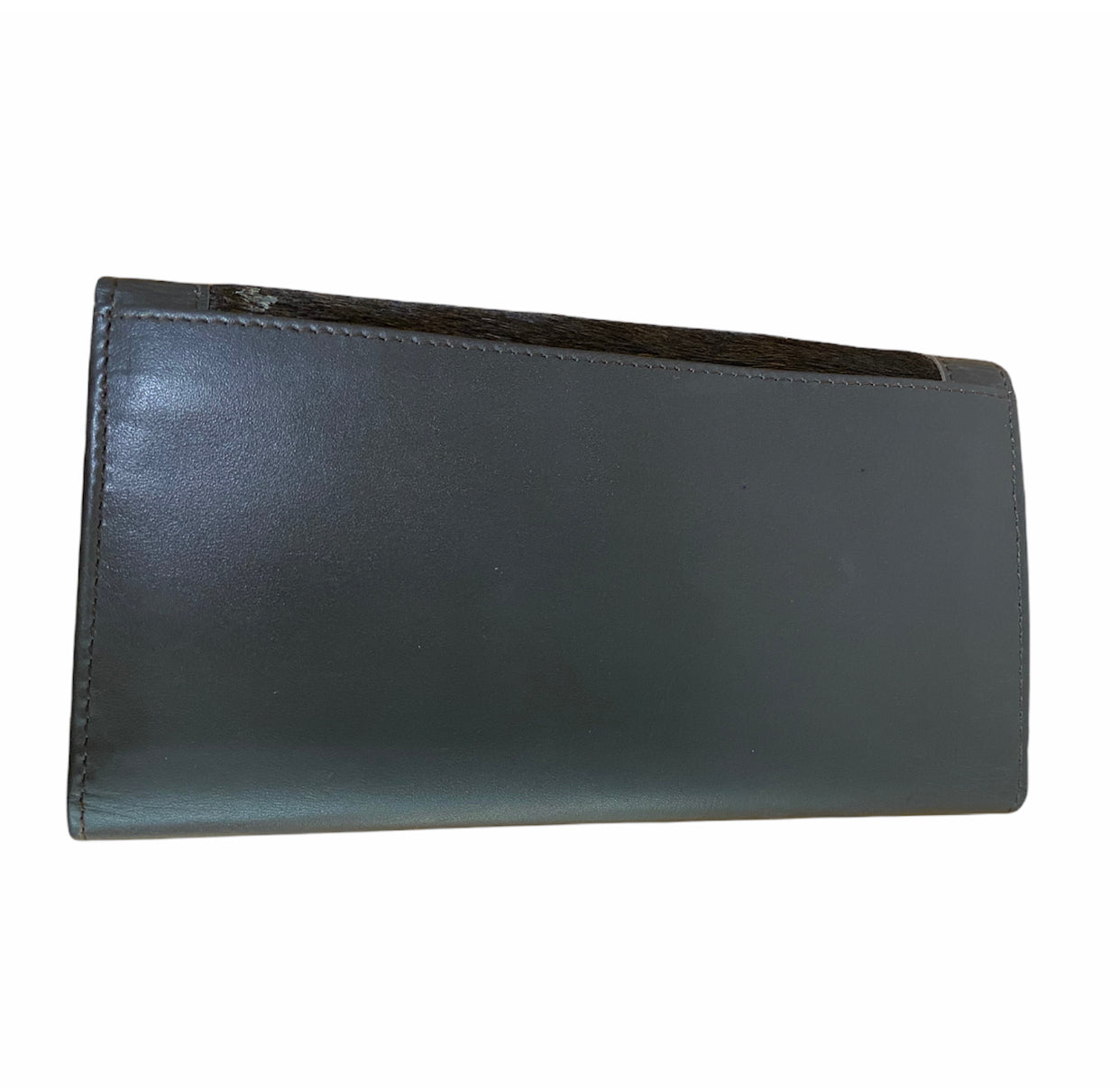 A7761 - Hair-On Collection Secretary Style Wallet