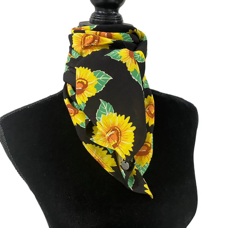 A8009 - Sunflower Rawhide Wild Rag Cowboy Scarf
