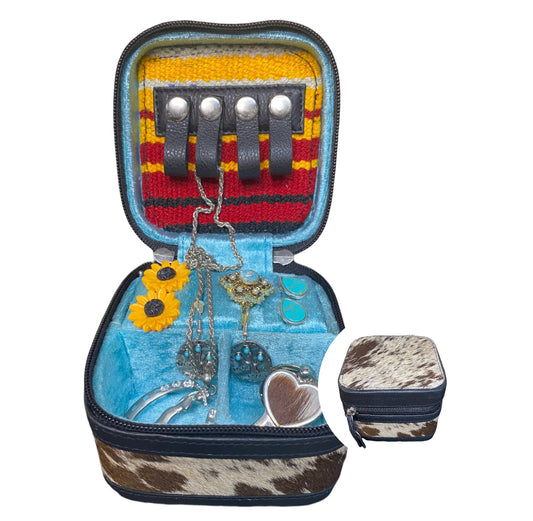 A7861 - Small Hair On Hide Jewellery Box