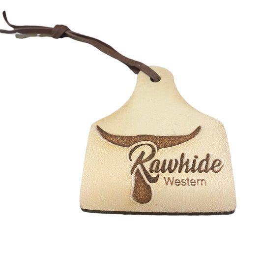 P4097 - Rawhide Western Leather Cattle Tag