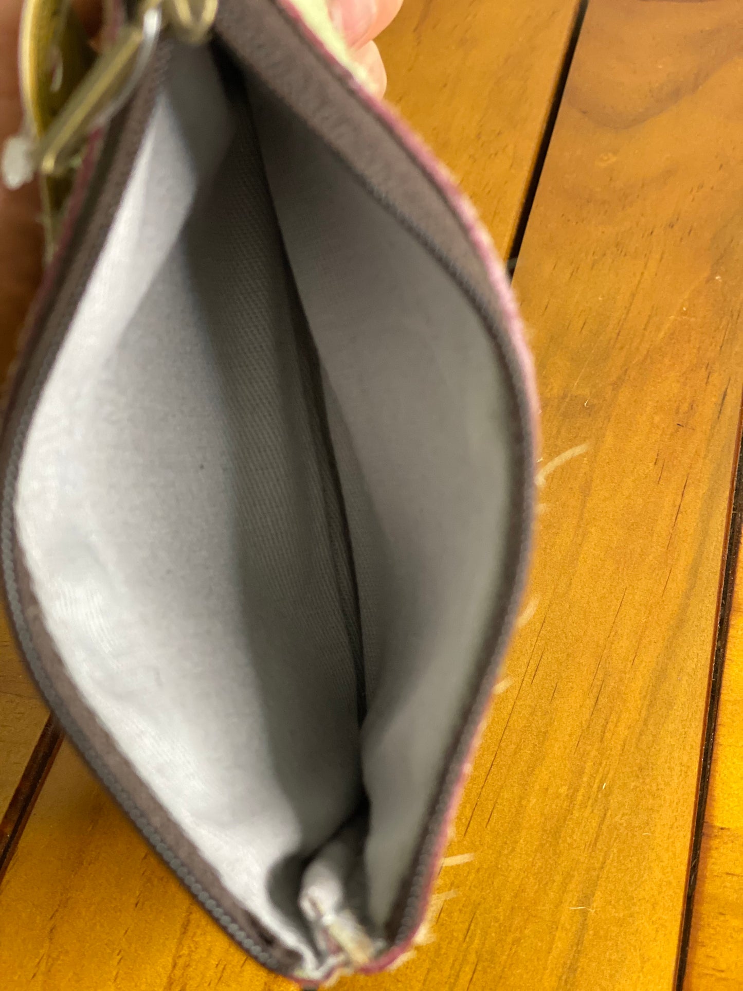 A7673 - Rawhide Hair-On Coin Pouch