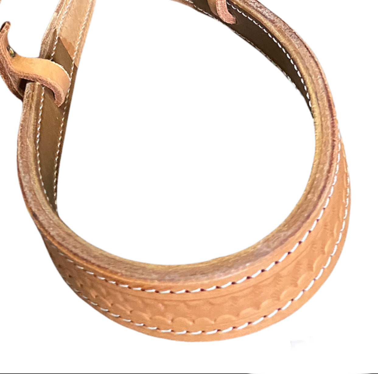 T5343-  Aust Made Leather Noseband