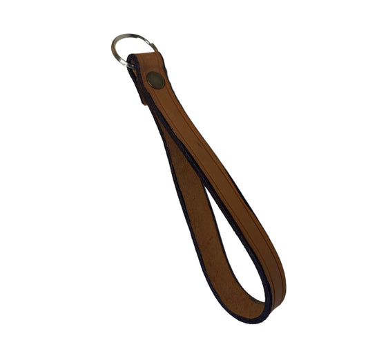 A8160 - Leather Wristlet Keychain