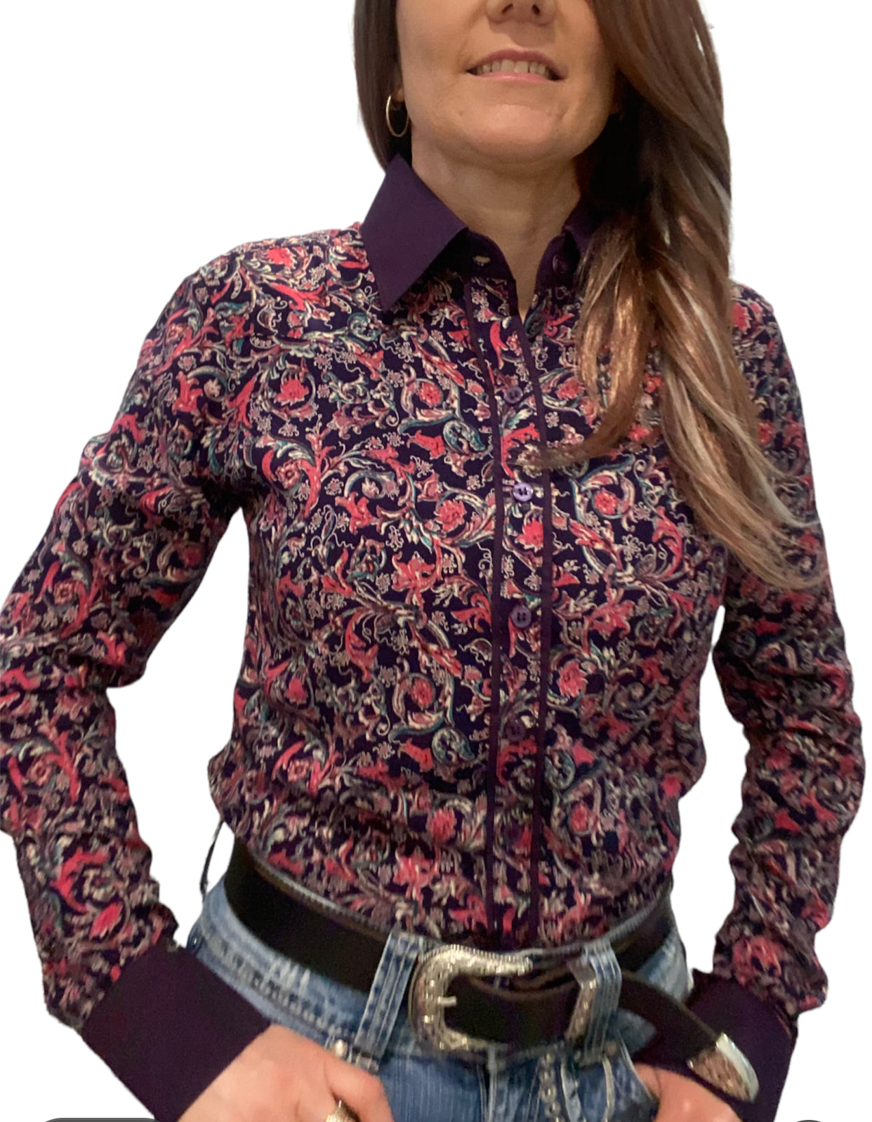 L1445 - Barb Ladies Western Shirt