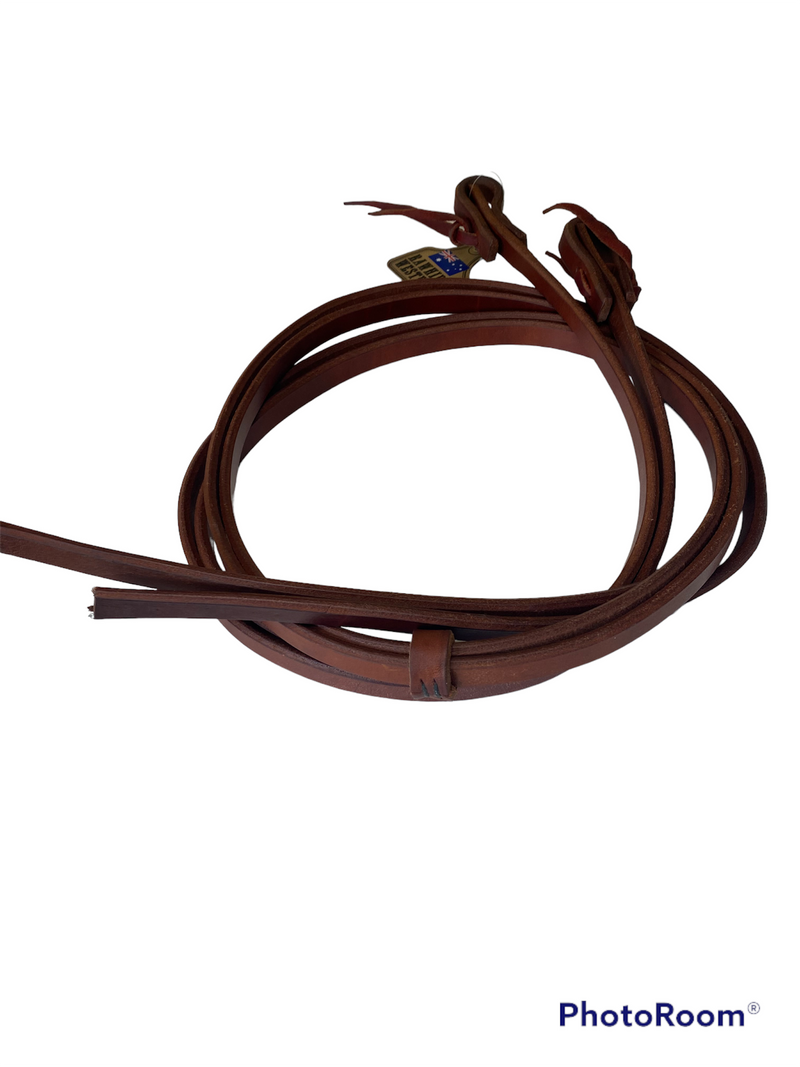 T5017 - 1/2" Aust Made Leather Split Reins