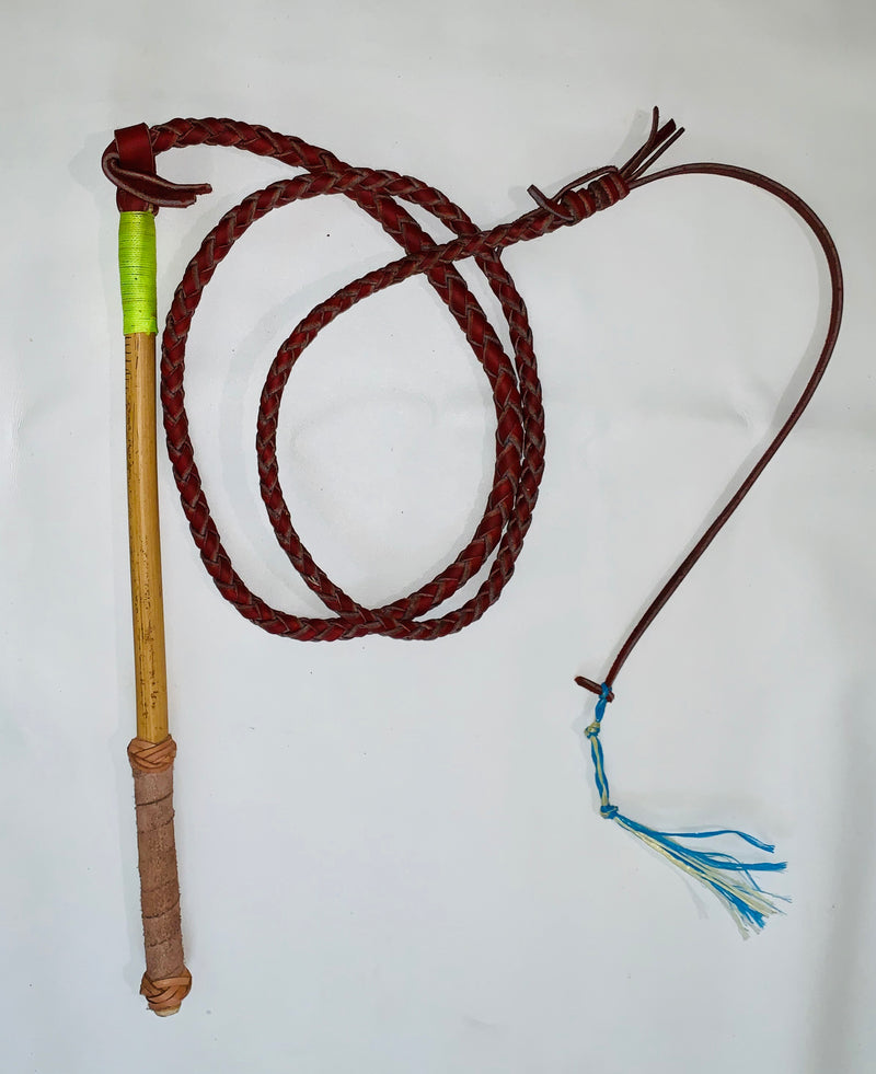 T5049 - Aust Made 5'6"Redhide Stock Whip - Rawhide Western Wear 