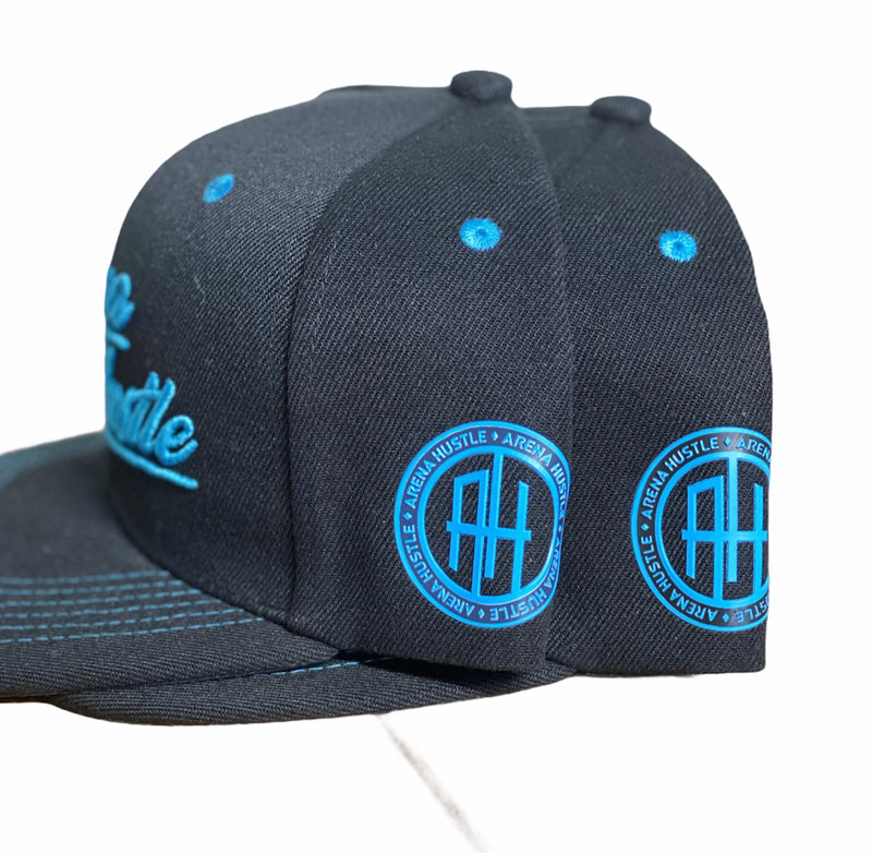 C356 - Arena Hustle Black Country Trucker Cap