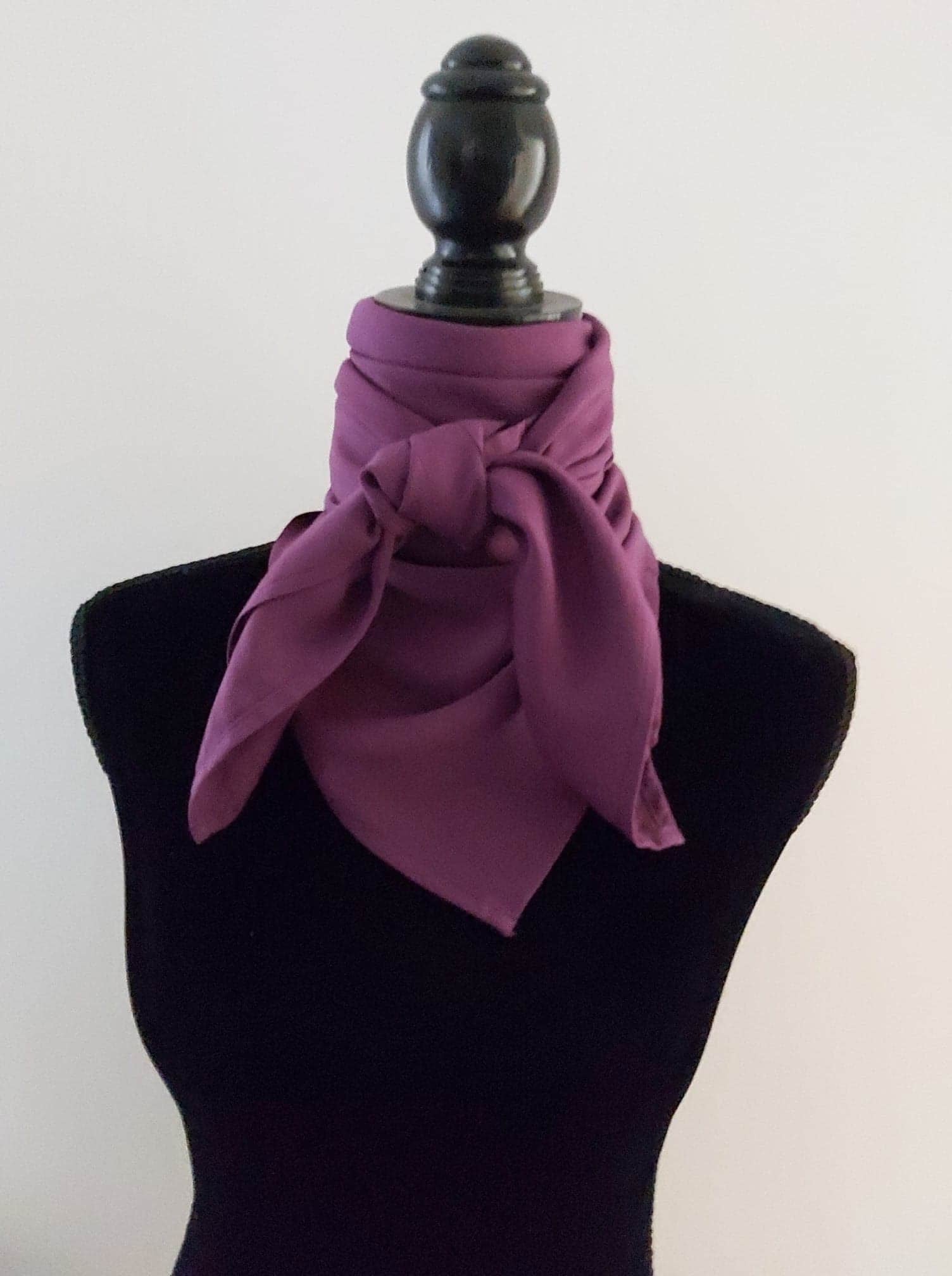 A7279 - Plum Rawhide Scarf - Rawhide Western Wear 