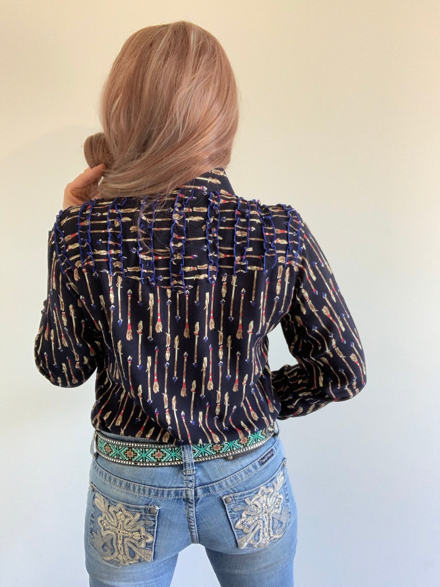 L1268 - Angel Ladies Shirt - Rawhide Western Wear 